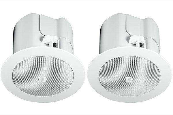 JBL Control 42C Compact In-Ceiling Satellite Loudspeaker (Pair, White) Speakers JBL Professional