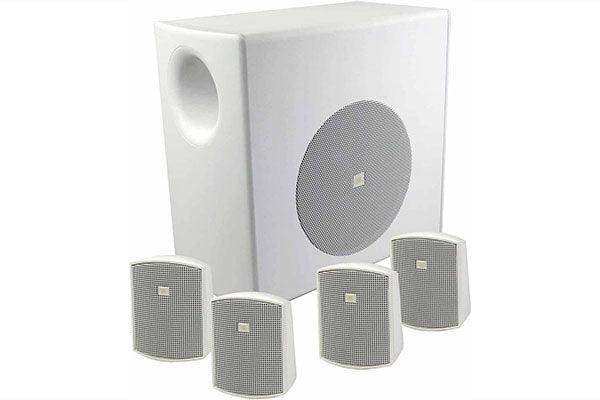 JBL Control 50 Pack Loudspeaker System with Subwoofer (White) Speakers JBL Professional