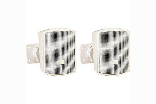 JBL Control 52-WH Surface-Mount Satellite Loudspeaker (Pair, White) Speakers JBL Professional
