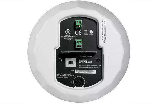 JBL Control C65P/T-WH Full-Range Satellite Pendant Speaker (White, Pair) Speakers JBL Professional