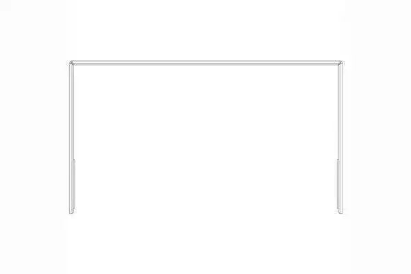 JBL MTU-195 U-Bracket for AC195 Loudspeaker (Black) Speakers JBL Professional