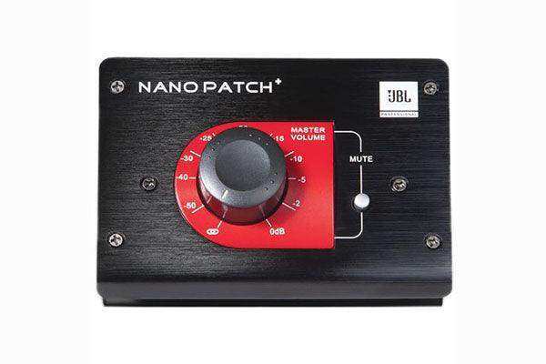 JBL NPATCH BLK Nano Patch+ Compact 2-Channel Passive Volume Controller Speakers JBL Professional