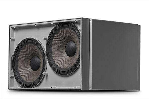JBL VLA-C125S-GR Dual 15" Subwoofer with Differential Drive (Gray) Speakers JBL Professional