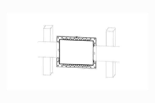 JBL WB6 Rough In-Wall Bracket for Control 126W Speaker Speakers JBL Professional