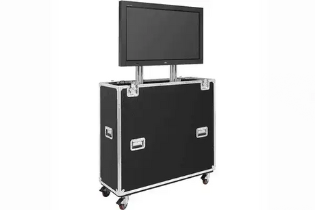 JELCO EL-50 EZ-LIFT Shipping and Display Case for 46-52" Flat-Screen Monitor AV Carts Jelco