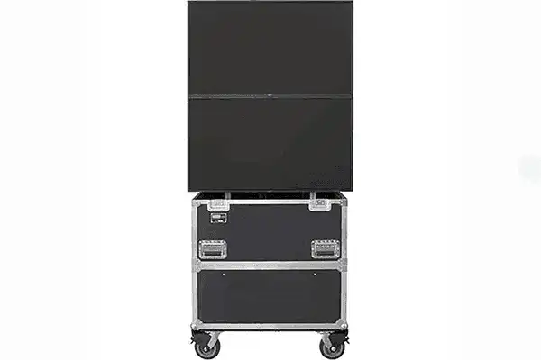 Jelco ELU-50RX2 RotoLift Dual Shipping and Display Case AV Carts Jelco
