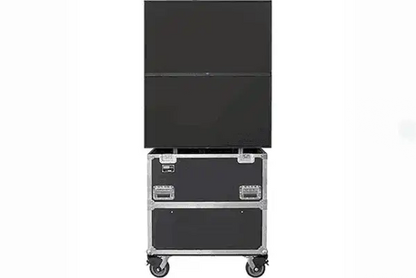 Jelco ELU-50RX2 RotoLift Dual Shipping and Display Case AV Carts Jelco