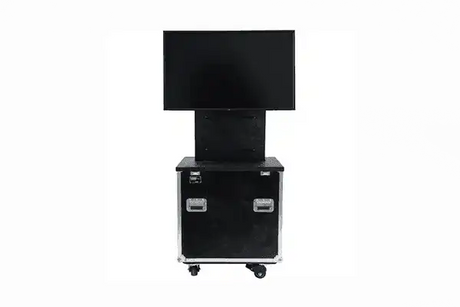 JELCO ELU-70R RotoLift™ Lift Cases for 65"-70" Displays AV Carts Jelco