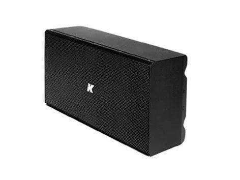 K-Array Rumble KU210 Ultra-slim, 4/16O stainless steel passive subwoofer with 2x10" cones (Black) Speakers K-Array