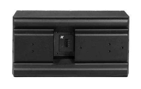 K-Array Rumble KU26 Ultra-slim, 8/32O stainless steel passive subwoofer with 2x6" cones (Black) Speakers K-Array