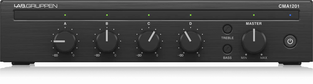 Lab Gruppen CM41 Commercial Mixer with 4 Inputs Audio Amplifiers Lab Gruppen