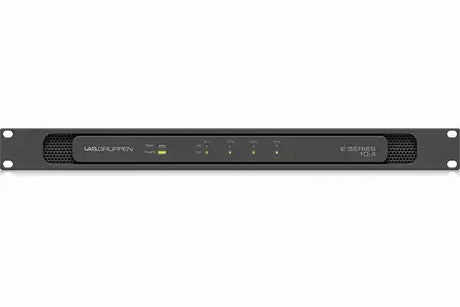Lab Gruppen E5:4 - 500 Watt Amplifier with 4 Flexible Output Channels for Installation Applications Audio Amplifiers Lab Gruppen