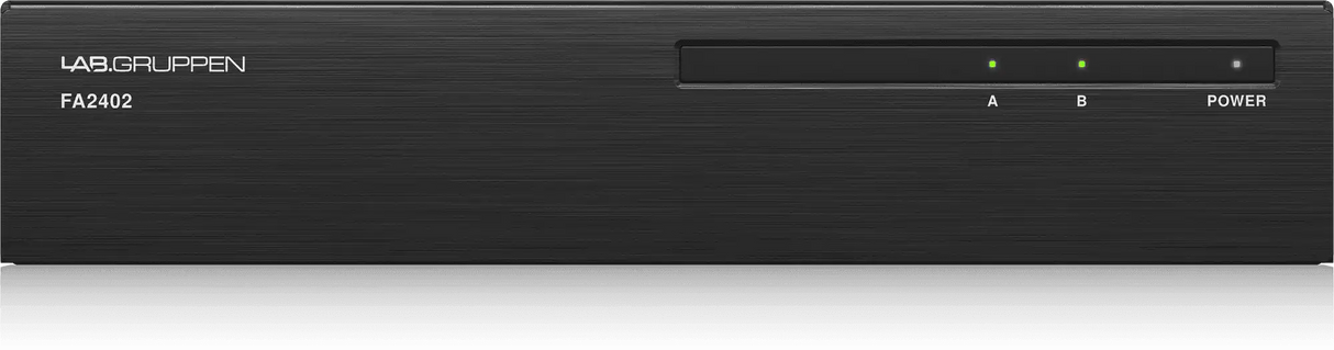 Lab Gruppen FA2402 240W Commercial Amplifier with Direct Drive Technology and Energy Star Certification - 000-DA502-00010 Audio Amplifiers Lab Gruppen