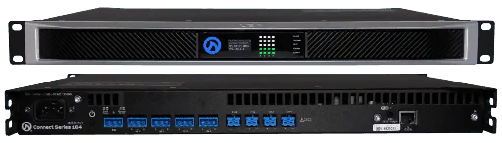 Lea Professional CS164 Connect Series 640W 4-Channel Networked Amplifier - LEA CS164 Audio Amplifiers LEA Professional