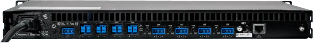 Lea Professional CS704 Connect Series 2800W 4-Channel Networked Amplifier - LEA CS704 Audio Amplifiers LEA Professional