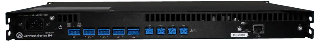 Lea Professional CS84 Connect Series 80W 4-Channel Networked Amplifier - LEA CS84 Audio Amplifiers LEA Professional