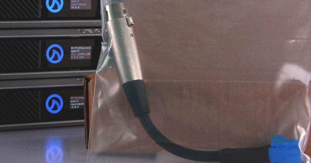 Lea Professional XLRF Female XLR To Amphenol Anytek 3-Pin Connector - LEA XLRF Audio Amplifiers LEA Professional