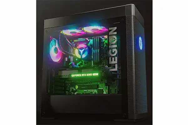 Lenovo Legion T7 34IAZ7 90S10008US Gaming Desktop Computer - Intel Core i9 12th Gen i9-12900K Hexadeca-core (16 Core) 3.20 GHz - 64 GB RAM DDR5 SDRAM - 1 TB HDD - 1 TB M.2 PCI Express NVMe 4.0 x4 SSD - Tower - Black Computers Lenovo