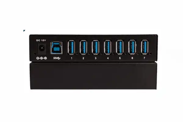 Liberty AV TeamUp+ Series 7 Port Powered USB 3.0 Commercial Hub - DL-7USB-PHUB Networking Liberty AV