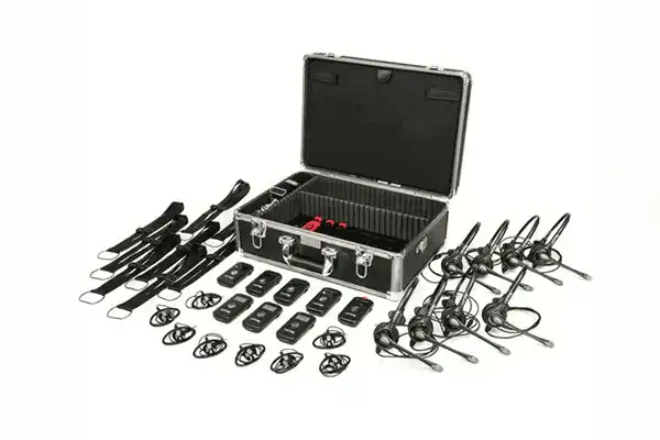 Listen Tech- LKS-3-A1 ListenTALK Collabor-8 system, 8listentalk, 8 Headset 2, 1 docking station Assistive Listening Listen Technologies