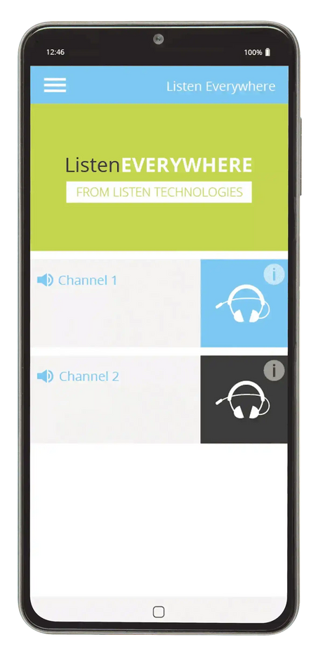 Listen Tech LWS-16-A1 2 Channel Wi-Fi System with 16 receivers Assistive Listening Listen Technologies