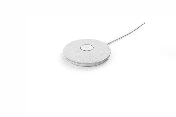 Logitech 952-000038 Rally Mic Pod Boundary Microphone (White) Video Conferencing Logitech