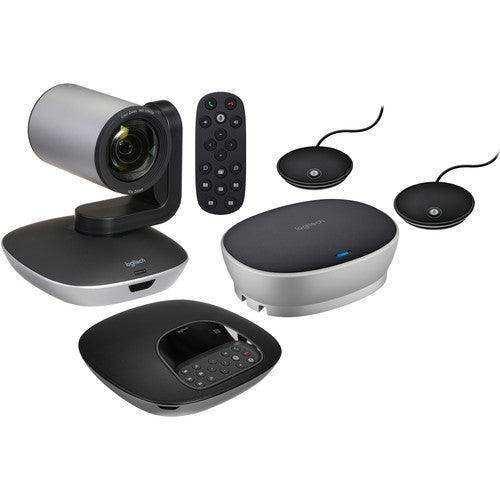 Logitech 960-001060 GROUP Video Conferencing System with Expansion Mics Video Conferencing Logitech