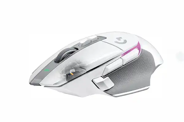 Logitech G502 X Plus Wireless RGB Gaming Mouse (White) Computer Accessories Logitech