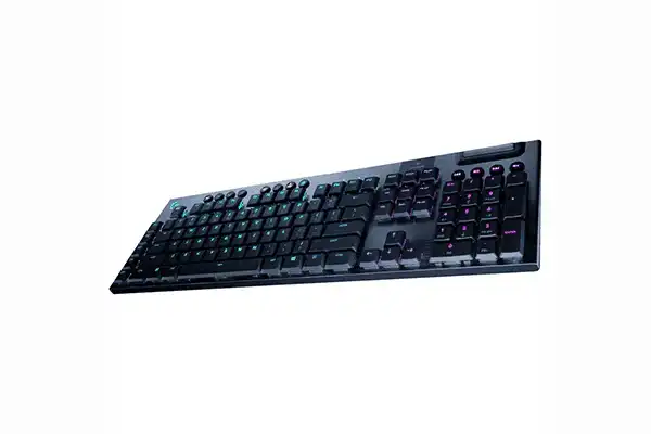Logitech G915 TKL Tenkeyless Lightspeed Wireless RGB Mechanical Gaming Keyboard Computer Accessories Logitech