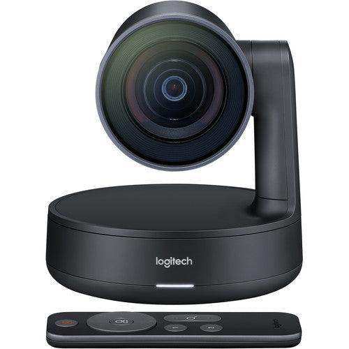 Logitech Rally 4K Camera PTZ with Ultra HD Imaging System, Automatic Camera Control, 15x Zoom Lens Video Cameras Logitech