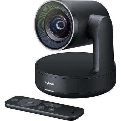 Logitech Rally 4K Camera PTZ with Ultra HD Imaging System, Automatic Camera Control, 15x Zoom Lens Video Cameras Logitech