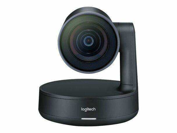 Logitech Rally Plus Cart Complete Solution for Microsoft Teams, Zoom, or BYOD Video Conferencing Logitech