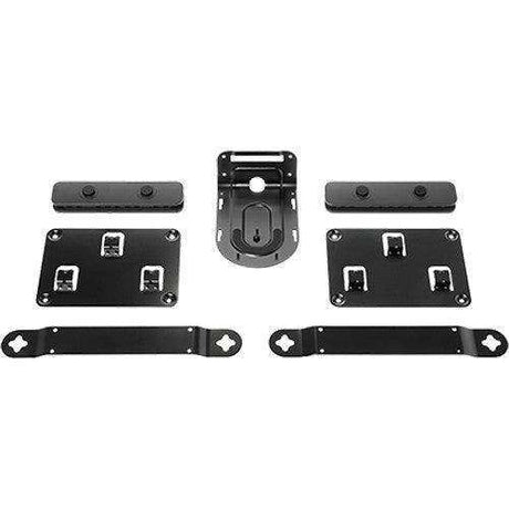 Logitech Rally Plus UHD 4K conference Solution including two speakers and two mic pods for Large Rooms (Graphite Mic Pods)- 960-001225 Video Conferencing Logitech