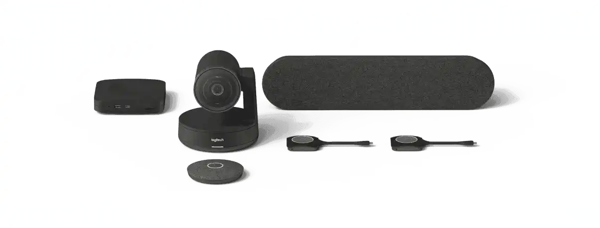 Logitech Room Solutions for Barco ClickShare - Medium Rooms - R9861513US-M-LOGI Video Conferencing Logitech