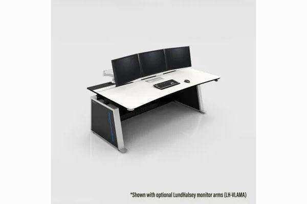 LundHalsey Visionline 24/7 Command & Control Console Series Collaboration Furniture LundHalsey