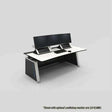 LundHalsey x-Type Broadcast Air Console, Large - Height Adjustable Collaboration Furniture LundHalsey