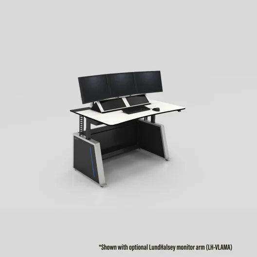 LundHalsey x-Type Broadcast Air Console, Medium - Height Adjustable Collaboration Furniture LundHalsey
