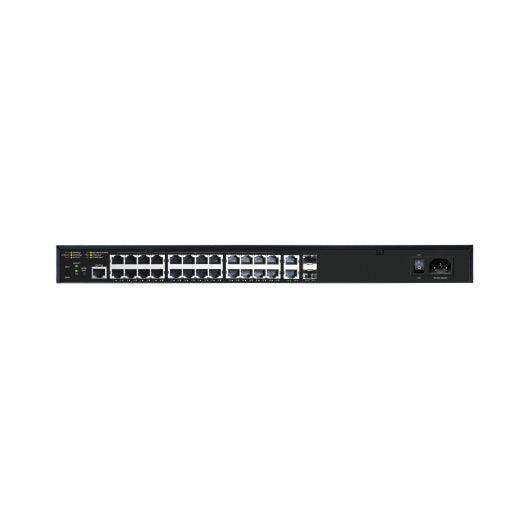 Luxul AV Series 26-port/24 PoE+ Gigabit Managed Switch with US Power Cord - AMS-2624P Networking Luxul