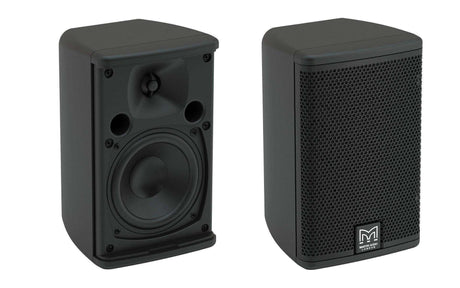 Martin Audio Adorn Series 4" Passive Two-way On-wall Loudspeaker (Black, Pair) - A40B Speakers Martin Audio