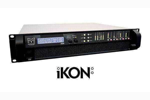 Martin Audio iKON Eight-channel 10,000W Class D Power Performance Amplifier - IK81-DANTE Audio Amplifiers Martin Audio