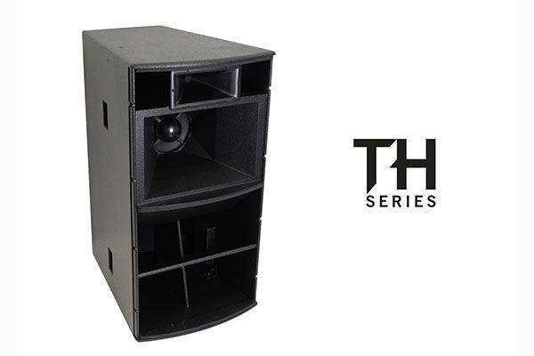Martin Audio TH Series 15" Vertical Three-way Bi-amp Trapezoid Hybrid fully Horn Loaded Loudspeaker - THV Speakers Martin Audio