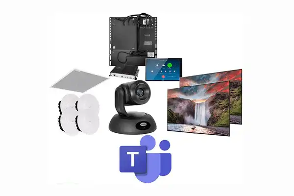 Microsoft Teams Large Board Room Bundle Video Conferencing Crestron
