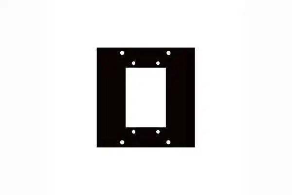 Middle Atlantic 1 Elco Punchout Panel - 1ELCO120 Racks Middle Atlantic