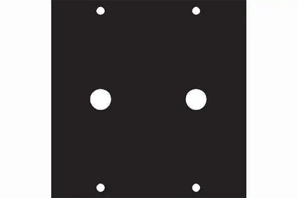 Middle Atlantic 1/4 X 2 Panel - 1/4X2 Racks Middle Atlantic