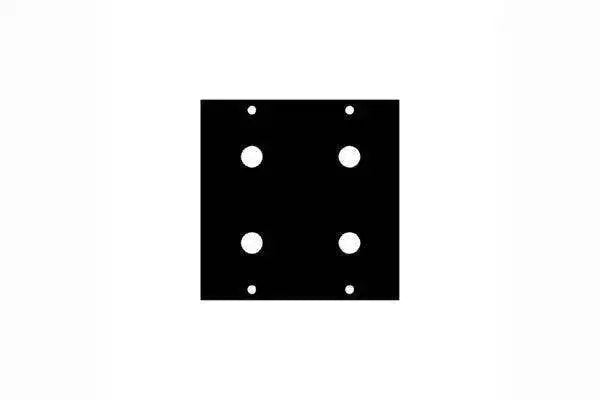 Middle Atlantic 1/4 X 4 Panel - 1/4X4 Racks Middle Atlantic