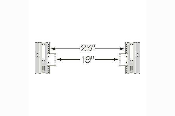 Middle Atlantic 23 to 19" 4U Space Reducer - 23-19-4 Racks Middle Atlantic