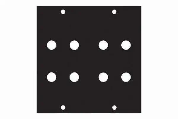 Middle Atlantic BANA4 BANANA (4) PORT UCP PNL Racks Middle Atlantic