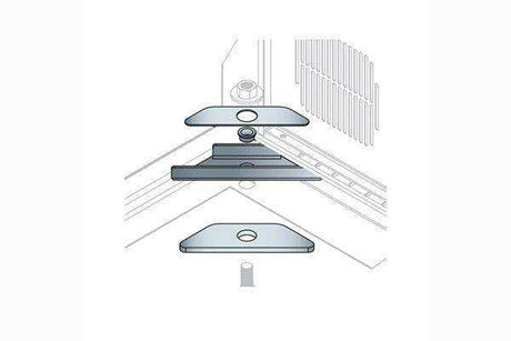 Middle Atlantic BGR-ISO-Z4 BGR SEISMIC ISO KIT Racks Middle Atlantic
