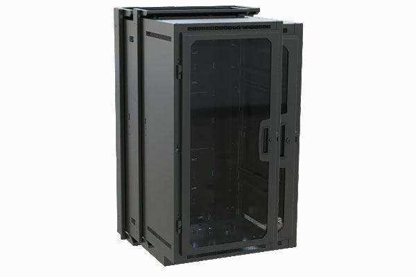 Middle Atlantic DWR-21-17PD 21SP/17D WALLRACK W/PLEXI Racks Middle Atlantic