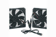 Middle Atlantic IFAN2-DC INTL (2) 4" DC FANS Racks Middle Atlantic